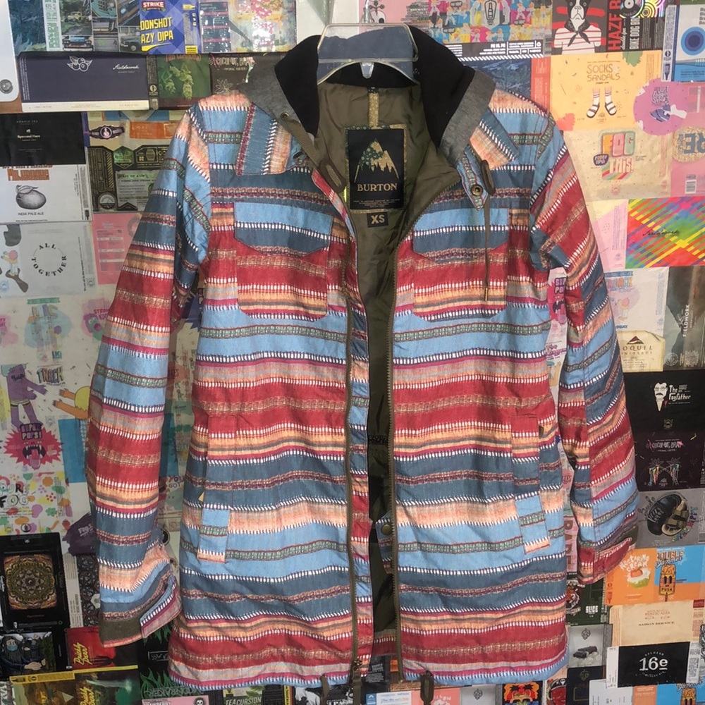 Burton vintage snow jacket